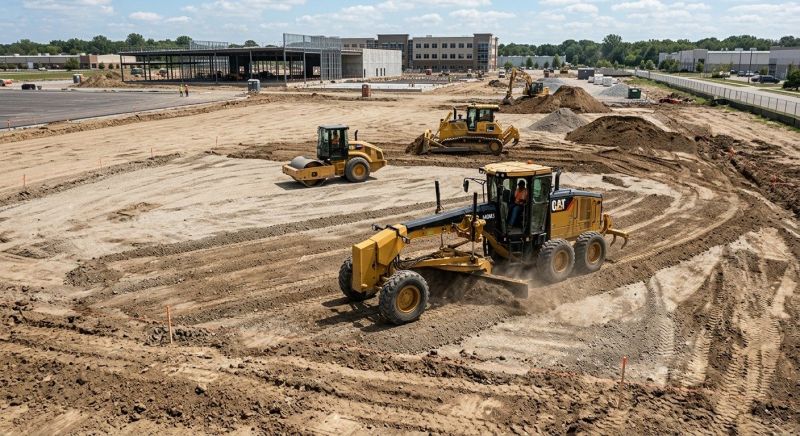 Parking Lot Gravel Repair in Canton, GA
