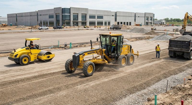 Parking Lot Gravel Repair in Alpharetta, GA