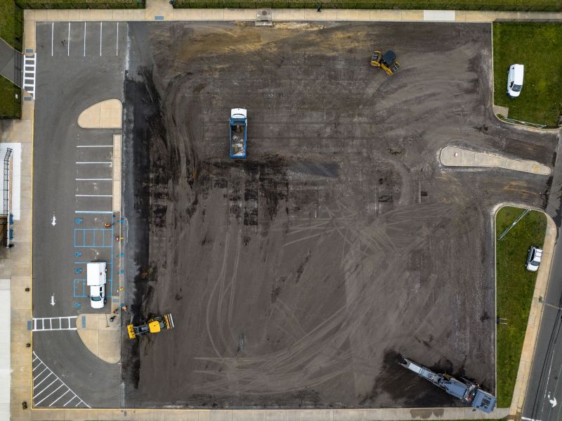 Parking Lot Leveling in Gwinnett County, GA