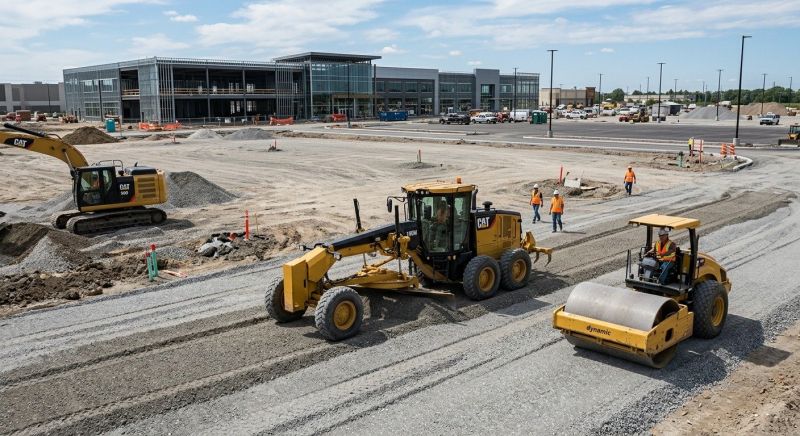 Parking Lot Leveling in Orem, UT